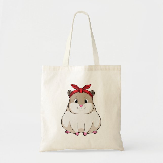 Hamster med Bandana Tygkasse (Framsidan)