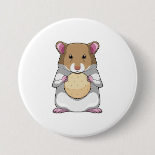 Hamster med Biscuit Knapp
