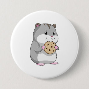 Hamster med Cookie Knapp