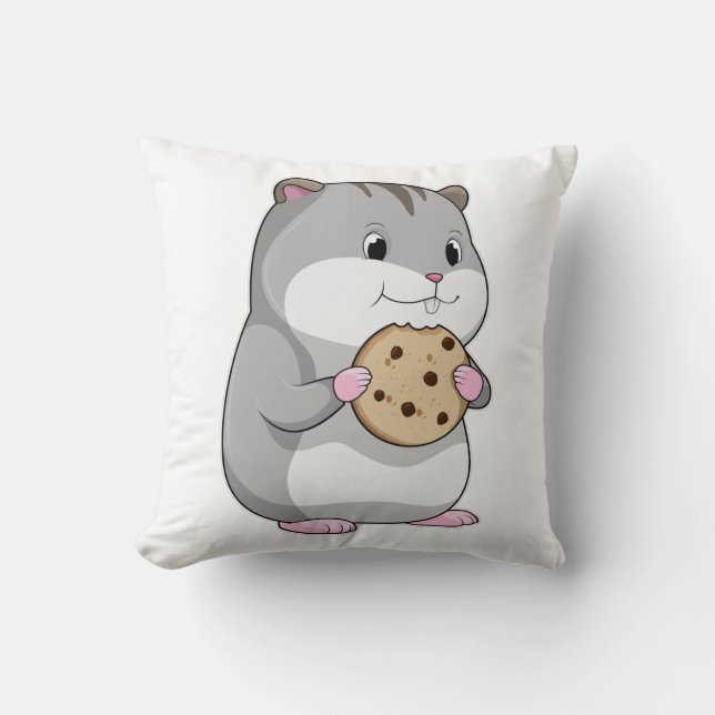 Hamster med Cookie Kudde (Framsida)