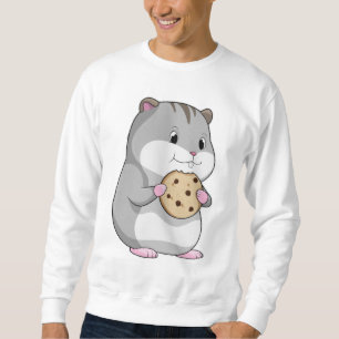 Hamster med Cookie Lång Ärmad Tröja
