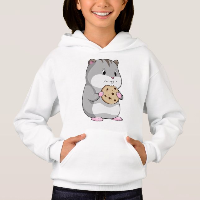 Hamster med Cookie T Shirt (Framsida)