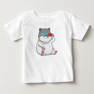 Hamster med glasögon t shirt