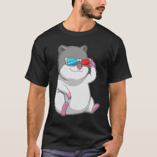Hamster med glasögon t shirt
