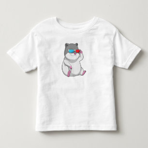 Hamster med glasögon t shirt