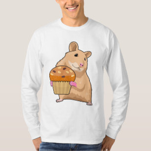 Hamster med Muffin T Shirt