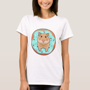 Hamster med munk t shirt