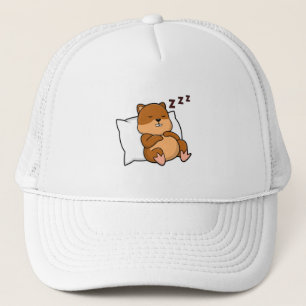 Hamster med Pillow Keps
