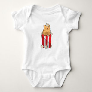 Hamster med Popcorn T Shirt