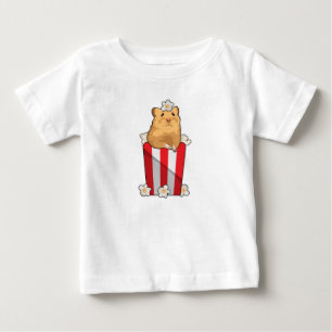 Hamster med Popcorn T Shirt