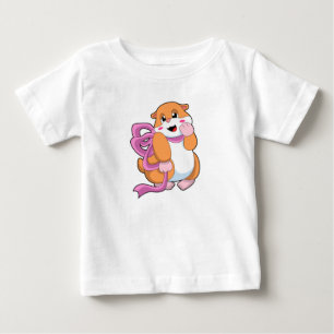 Hamster med Ribbon T Shirt