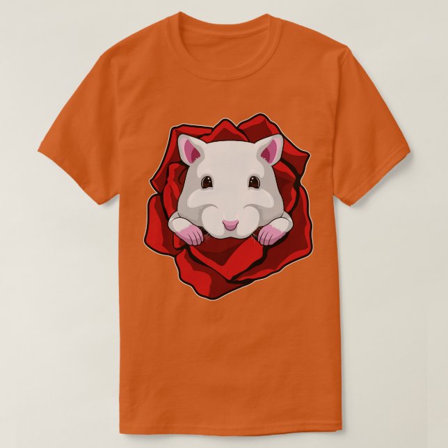 Hamster med Ro T Shirt (Design framsida)