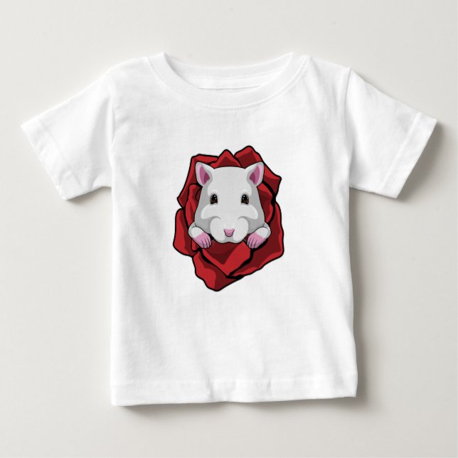 Hamster med Ro T Shirt (Framsida)