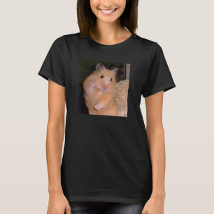 Hamster Meme-Fredsteckenet Trendiget Funny Pet Own T Shirt
