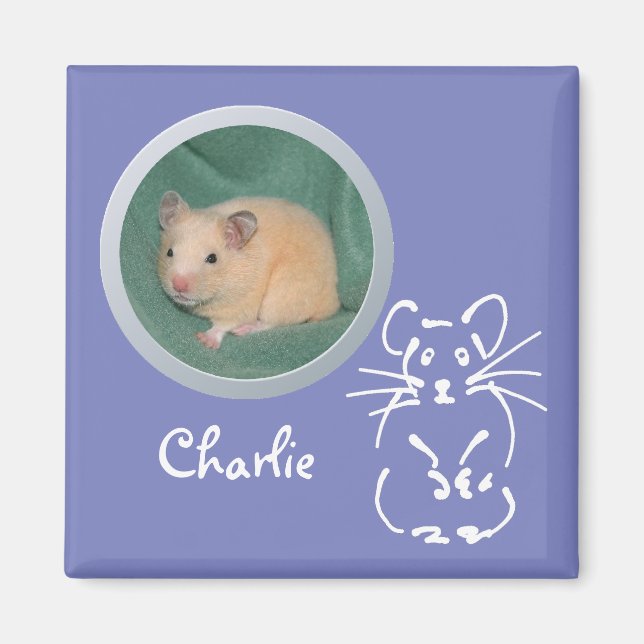 Hamster Memory Add a Photo Magnet (Framsidan)