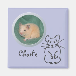 Hamster Memory Add a Photo Magnet