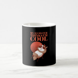 Hamster - Min hamster tycker att jag är cool Kaffemugg