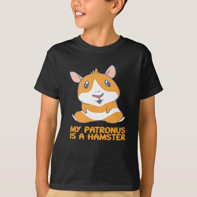 Hamster - min Patronus är en hamster T Shirt (Framsida)