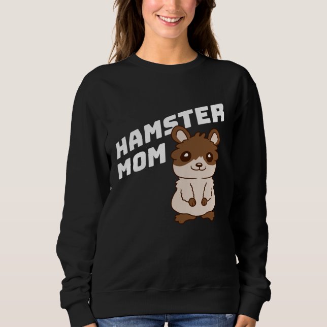 Hamster Mom Cute Little Pet Owner Girl Mother Momm T Shirt (Framsida)