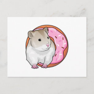 Hamster-munk Vykort