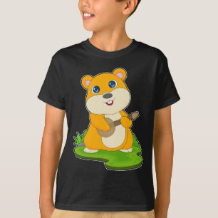 Hamster Musician Guitar Music T Shirt