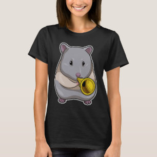 Hamster Musician Trumpet Music T Shirt