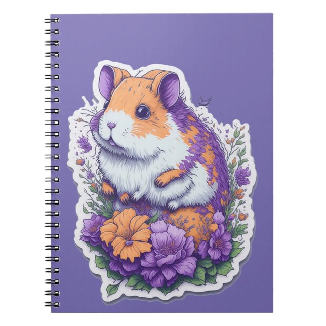 Hamster notebook anteckningsbok (Framsidan)