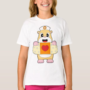 Hamster Nurse Plaster T Shirt