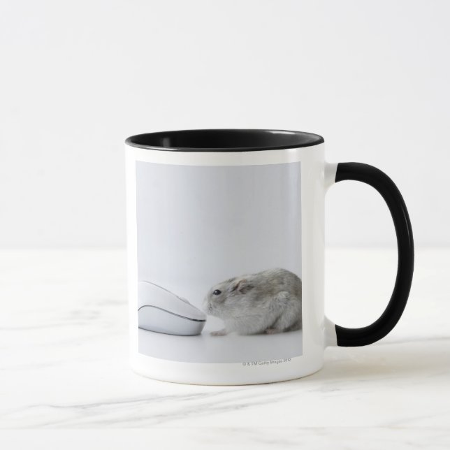 Hamster- och datormus mugg (Höger)
