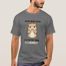 Hamster - Oh No, it’s that Day, it’s Monday T Shirt
