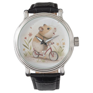 Hamster On Bike Armbandsur