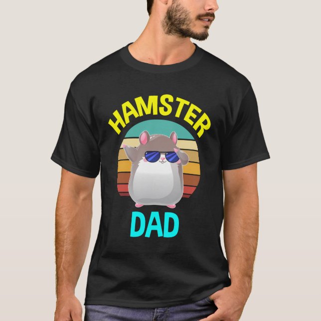 Hamster Pappa Costume Älskare Gifts Manar Kids T Shirt (Framsida)