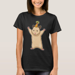 Hamster Party Party hat T Shirt