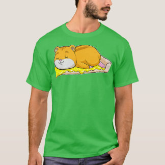 Hamster Pizza med Cheese T Shirt