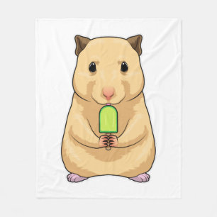 Hamster Popsicle Fleecefilt