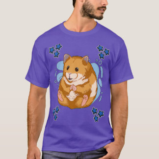 Hamster Premium för blå design T Shirt