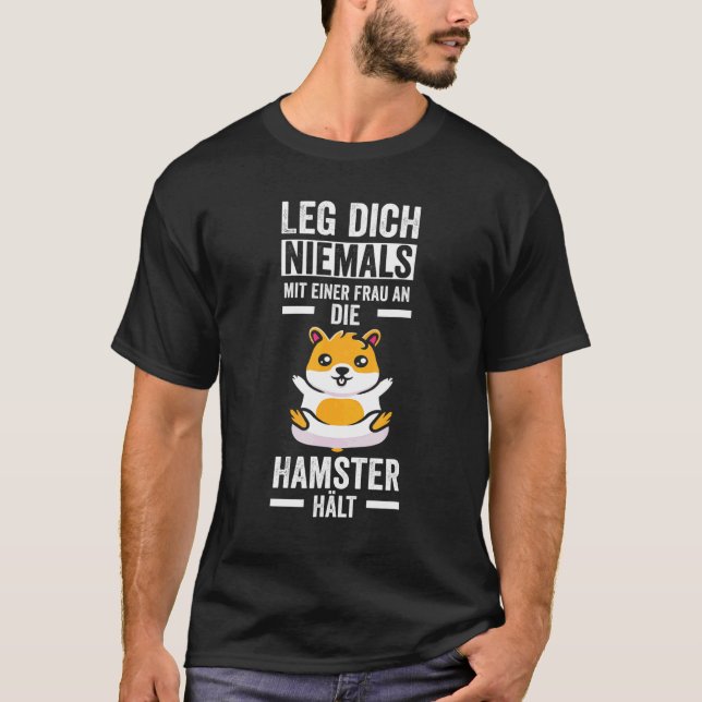 Hamster Rodent Hamster Breeding T Shirt (Framsida)