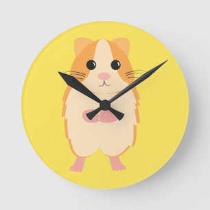 Hamster Rund Klocka