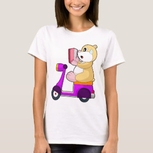 Hamster Scooter T Shirt