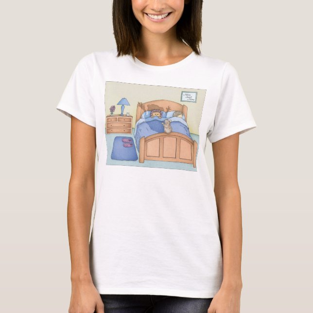 Hamster Shadow T Shirt (Framsida)