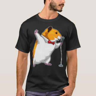 Hamster Singer Microphone Music 1 T Shirt