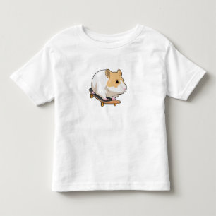 Hamster Skater Skateboard T Shirt