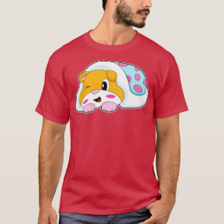 Hamster Sleeping Blanket T Shirt