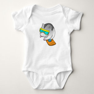 Hamster Snowboarder Snowboard T Shirt
