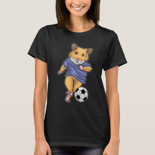 Hamster Soccer-spelare T Shirt