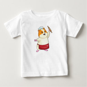 Hamster som Baker med Rolling pin T Shirt