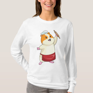 Hamster som Baker med Rolling pin T Shirt