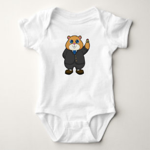 Hamster som brudgumme med vigselring t shirt