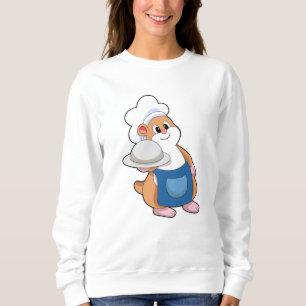 Hamster som Cook med Platter T Shirt