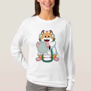 Hamster som Doktor med Stethoscope.PNG T Shirt